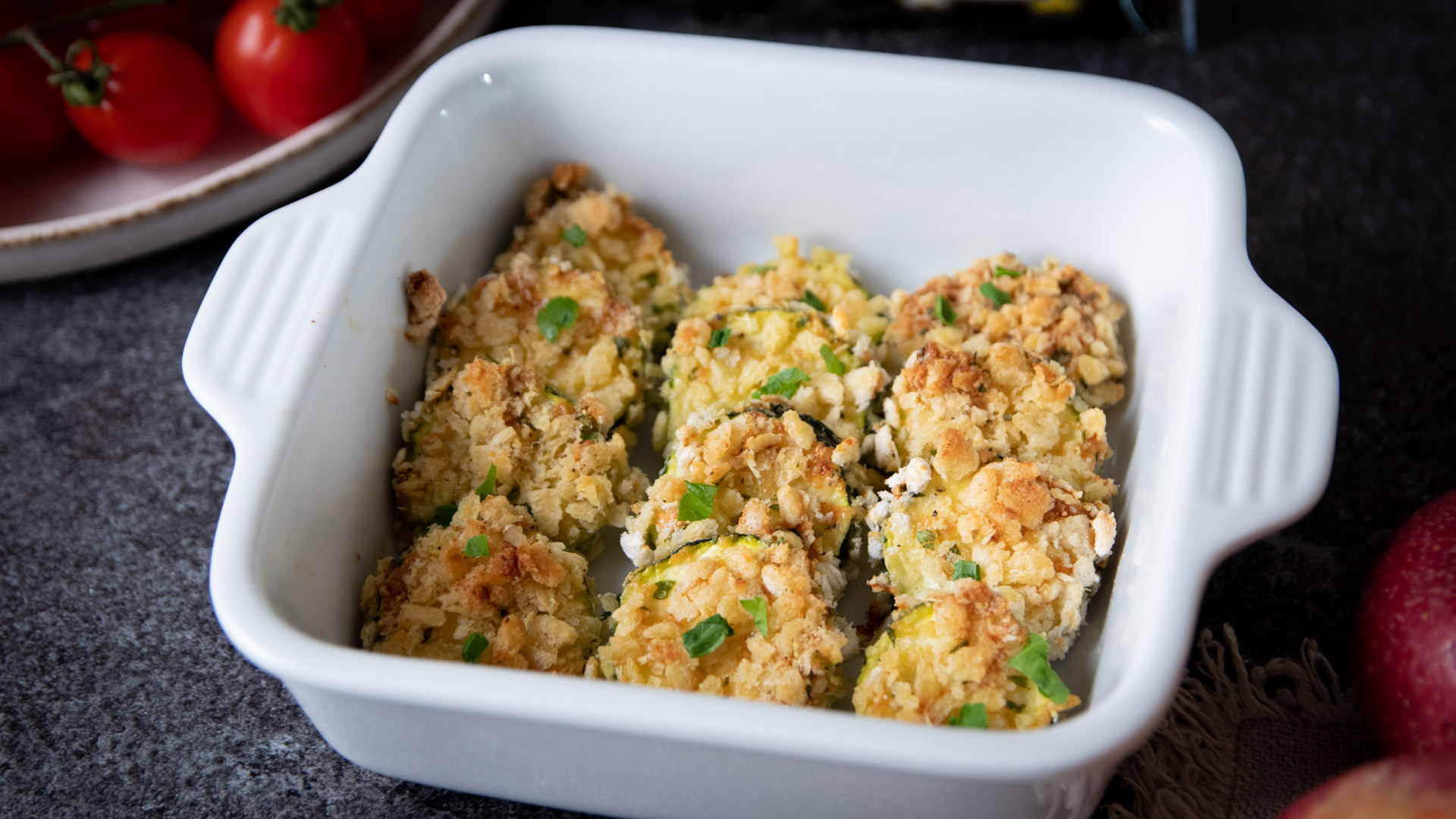 Zucchine gratinate al Bella Lodi