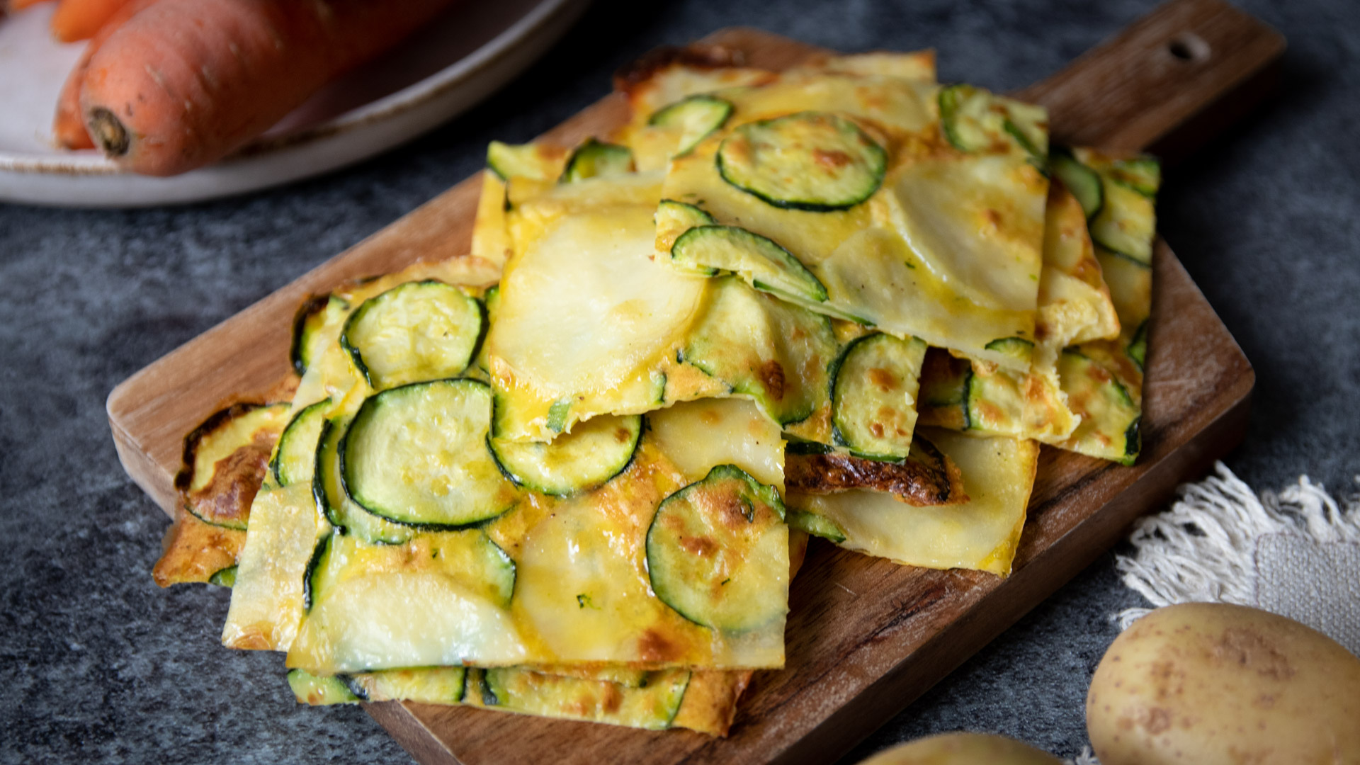 Sfoglia di frittata con verdure al Bella Lodi