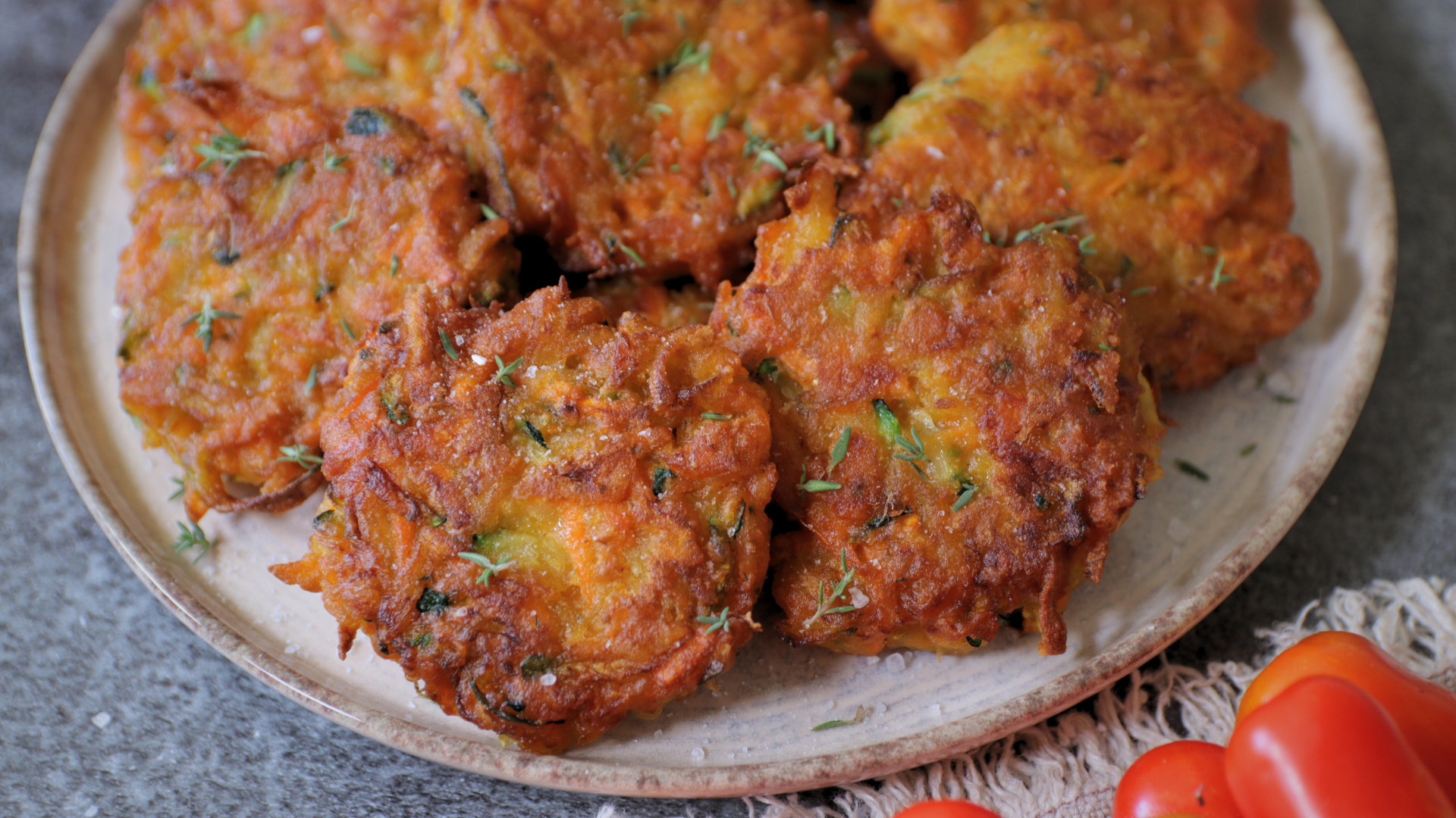 Frittelle di verdure al Bella Lodi