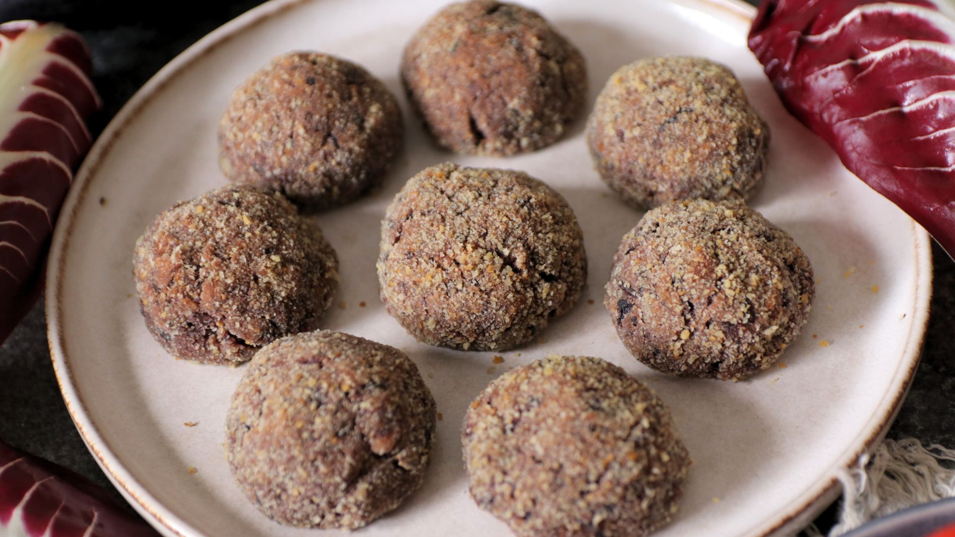 Polpette di radicchio al Bella Lodi
